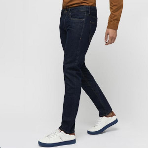 Men Blue Slim Fit Clean Look Pure Cotton Jeans